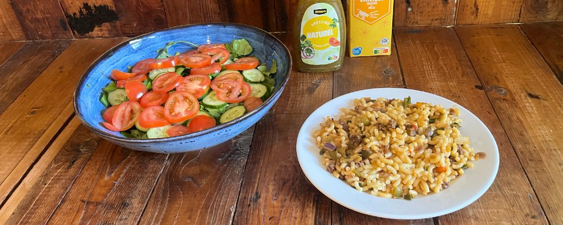 Macaroni maaltijd