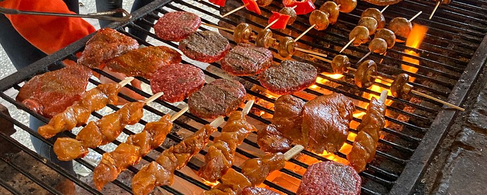 Barbecue bij 25° Noord